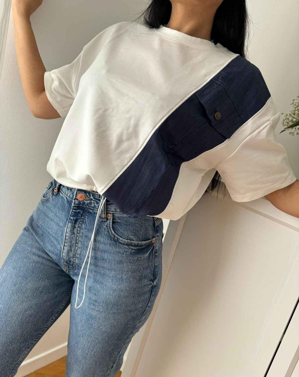 TSHIRT BI-COLORE