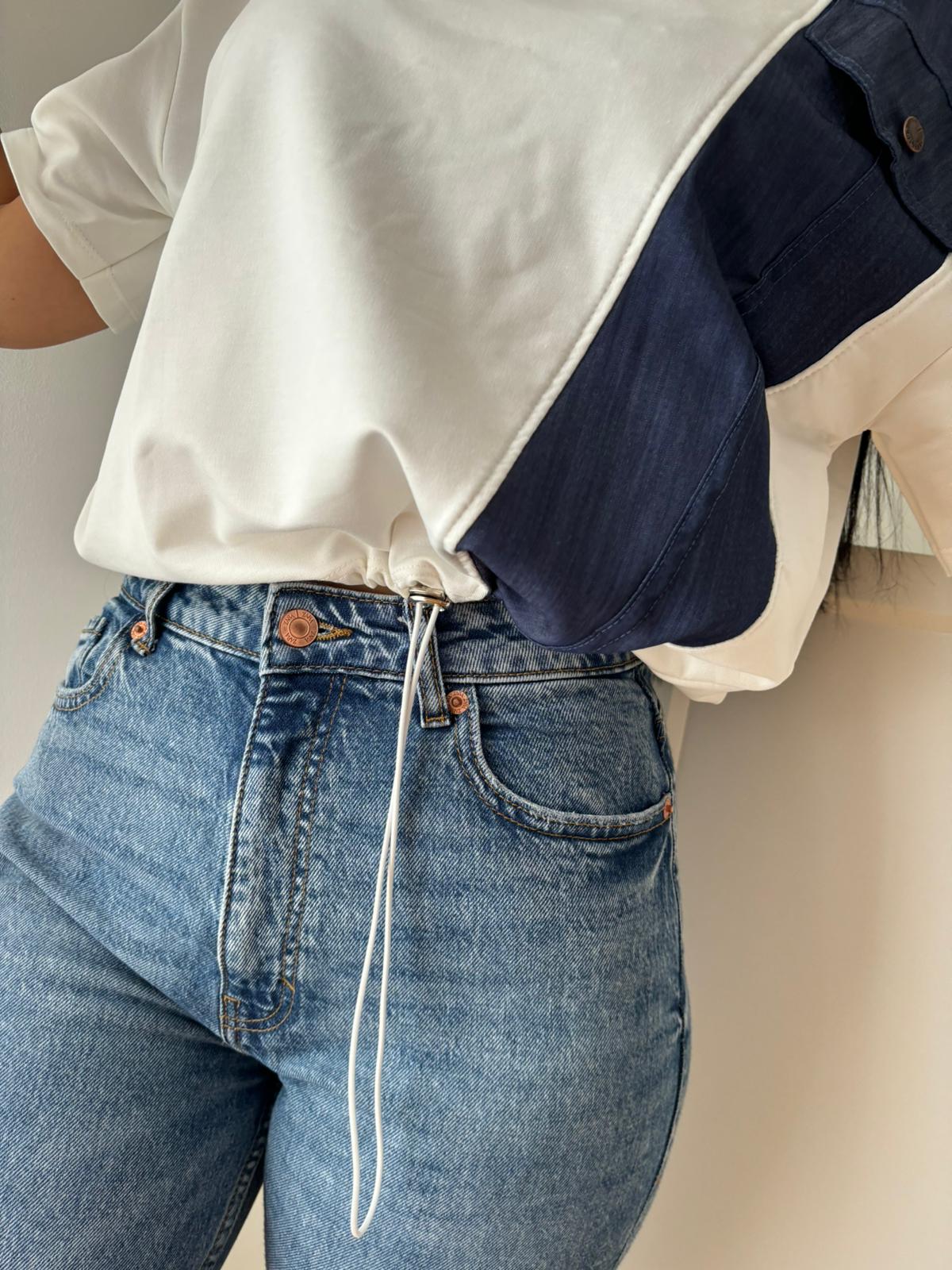 TSHIRT BI-COLORE