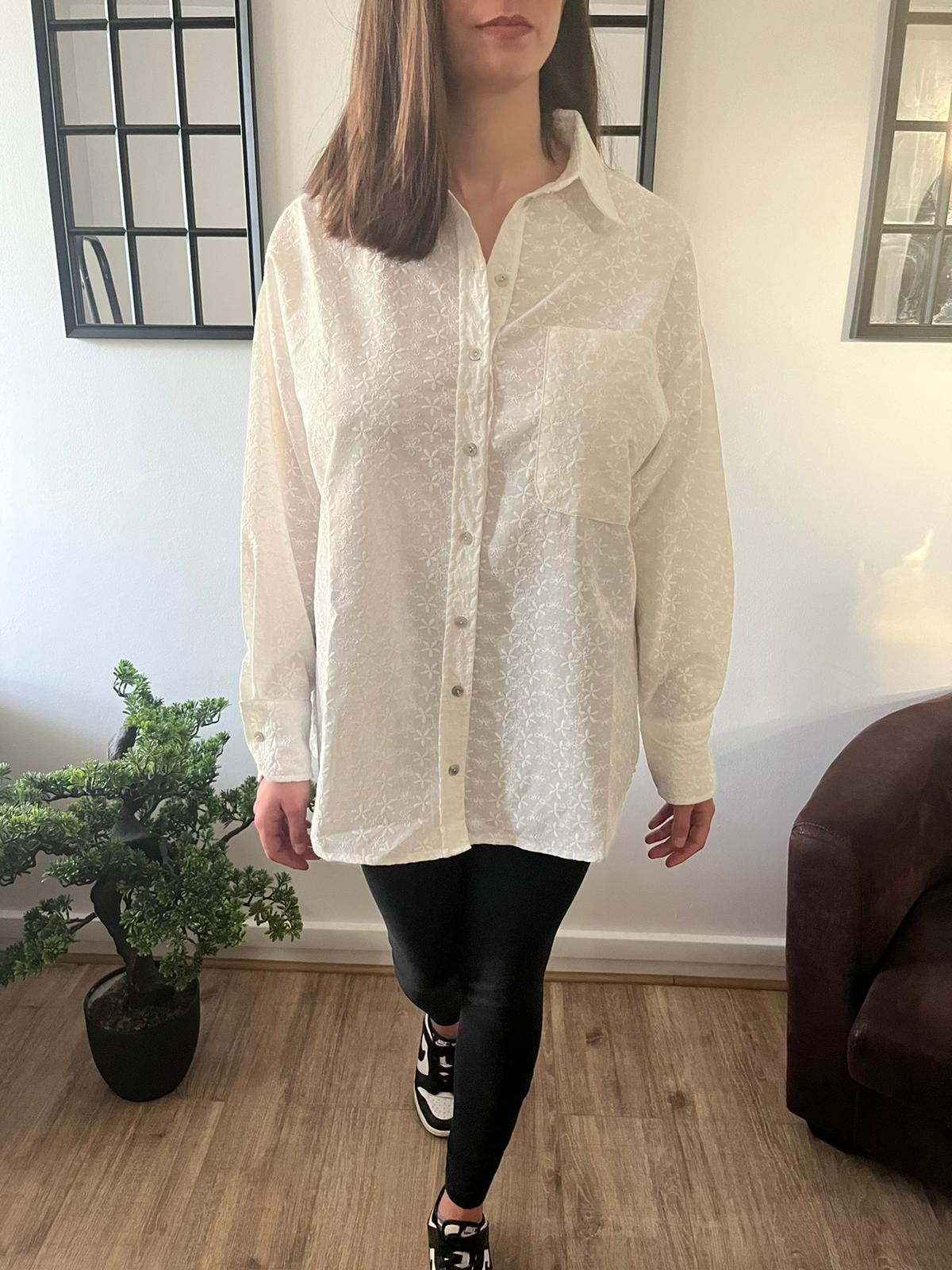 CHEMISE BRODEE OVERSIZE