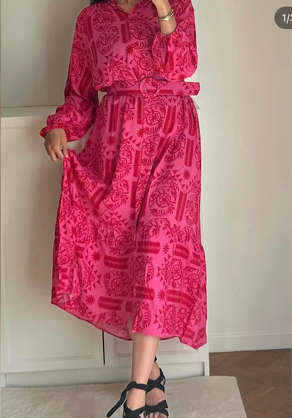 ROBE LONGUE CHEMISE