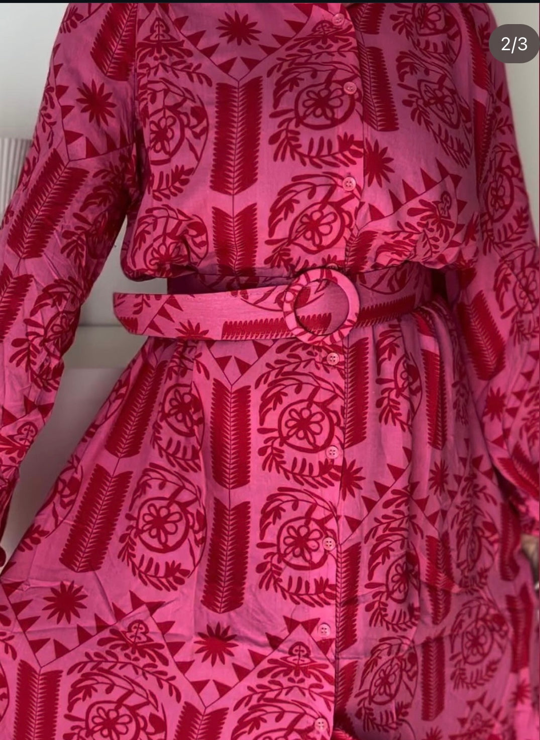 ROBE LONGUE CHEMISE